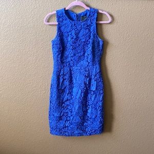🎉Host Pick 🎉J. Crew size 4 Royal Blue knee-length Dress